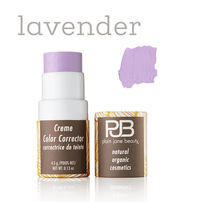 lavender color corrector for correcting yellow