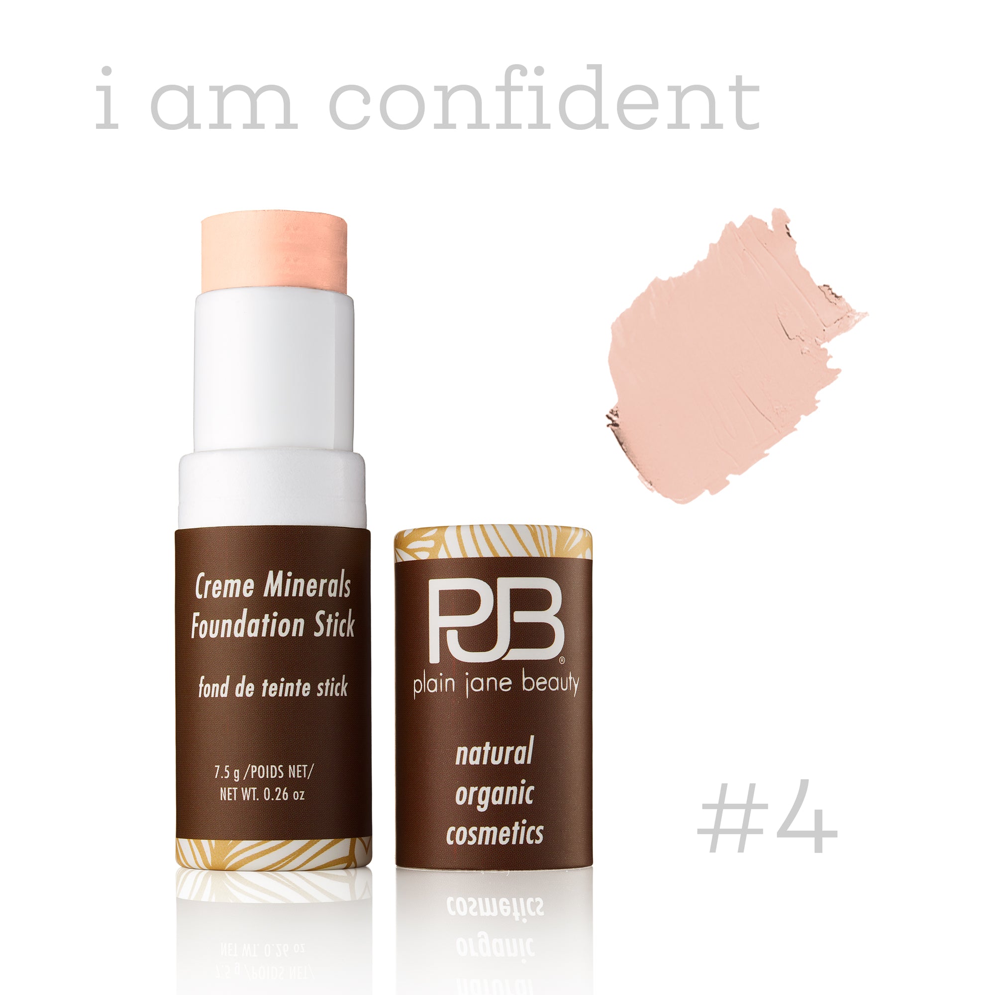 Best Organic Creme Minerals Foundation Stick from Plain Jane